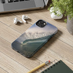 Blue Slope Tough Phone Case