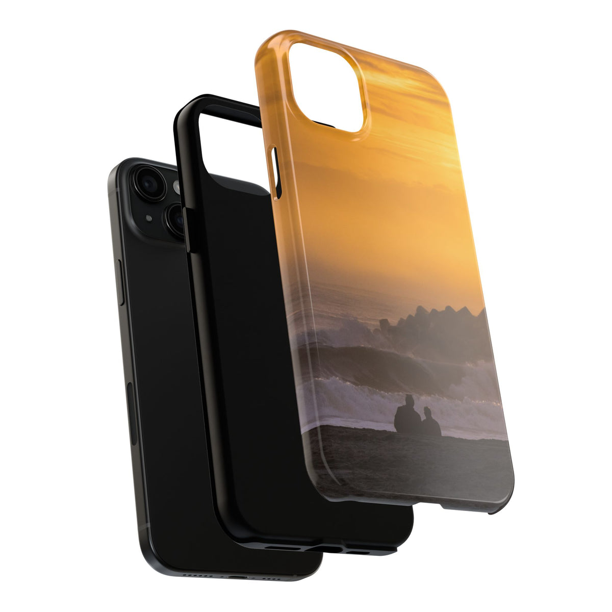 Golden Lighthouse Tough Phone Case