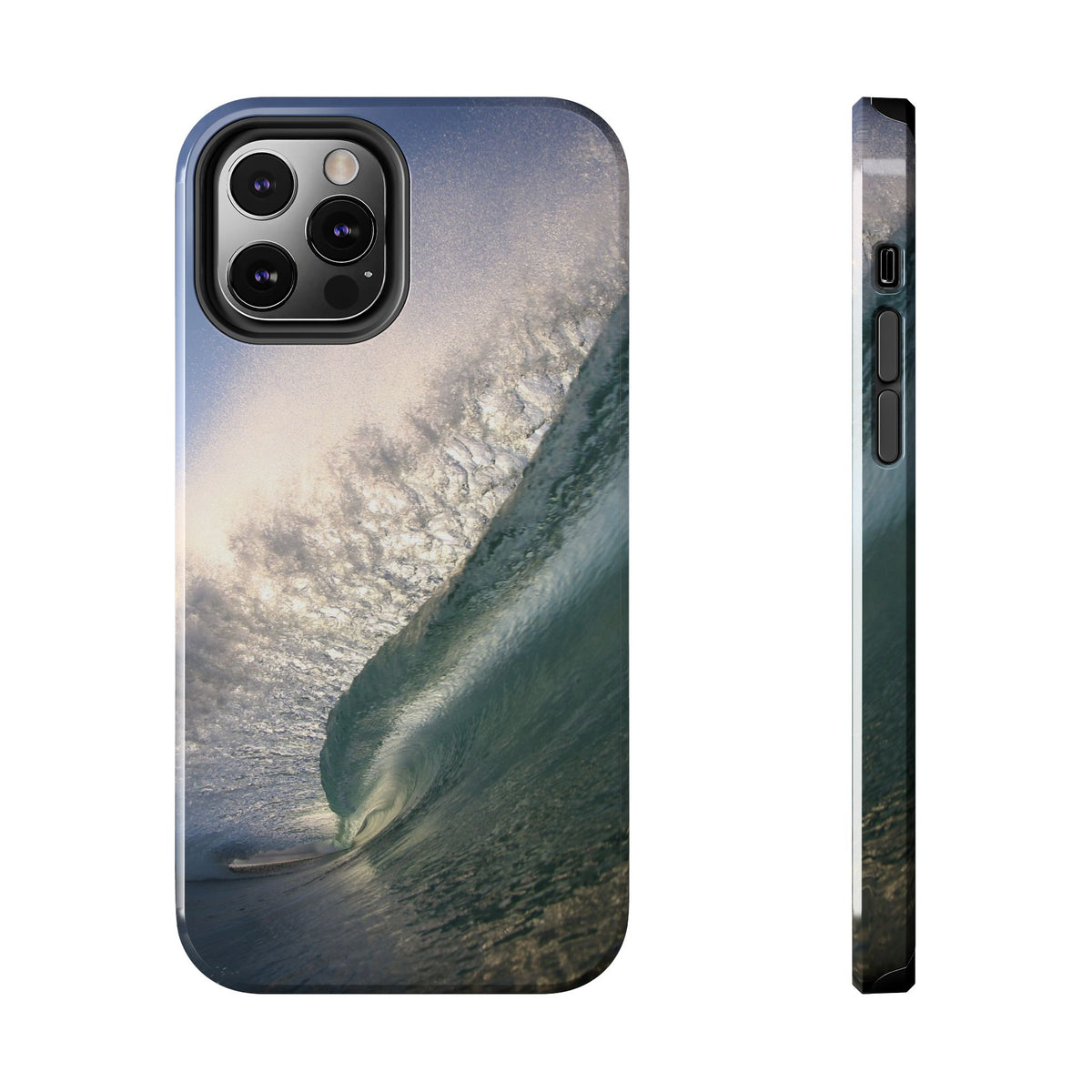 Blue Slope Tough Phone Case