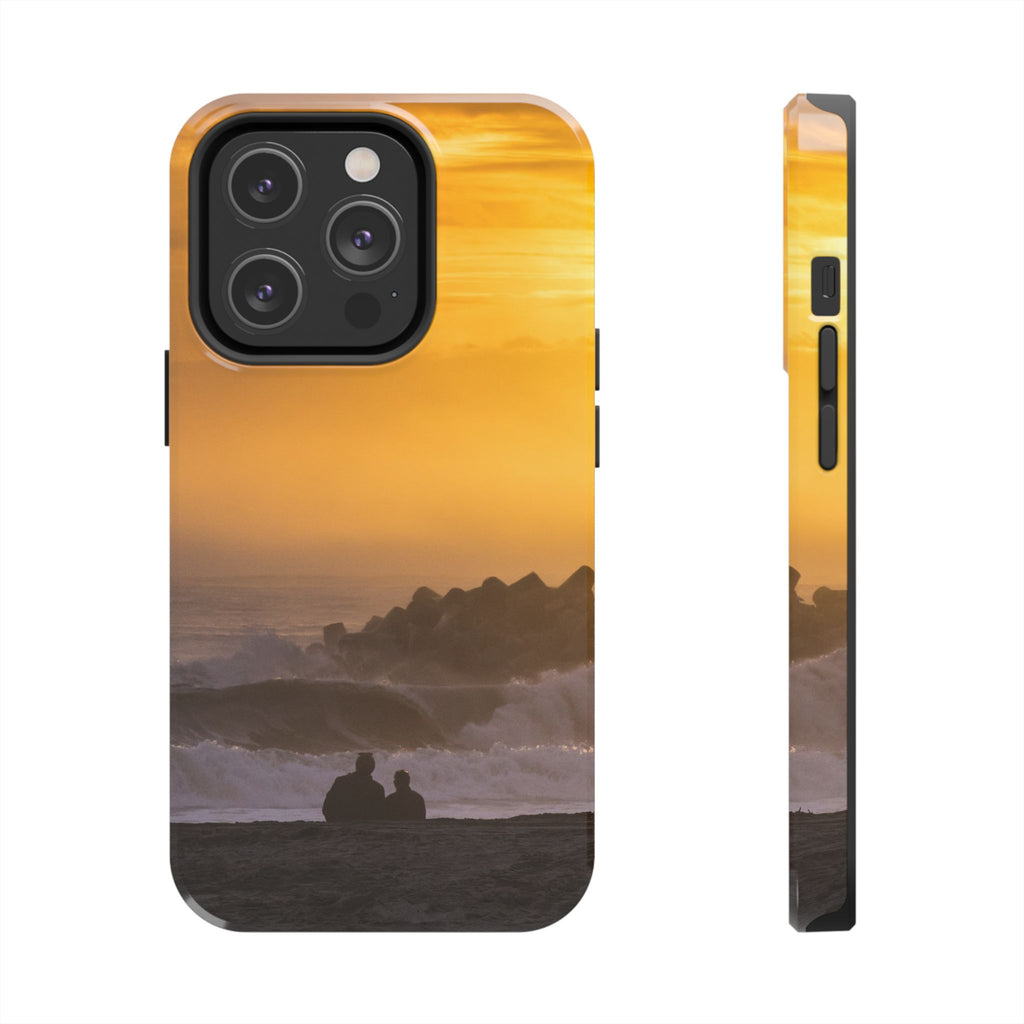 Golden Lighthouse Tough Phone Case