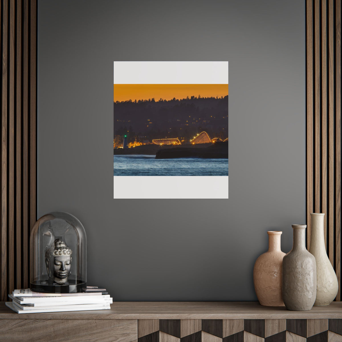 Boardwalk After Dark Poster