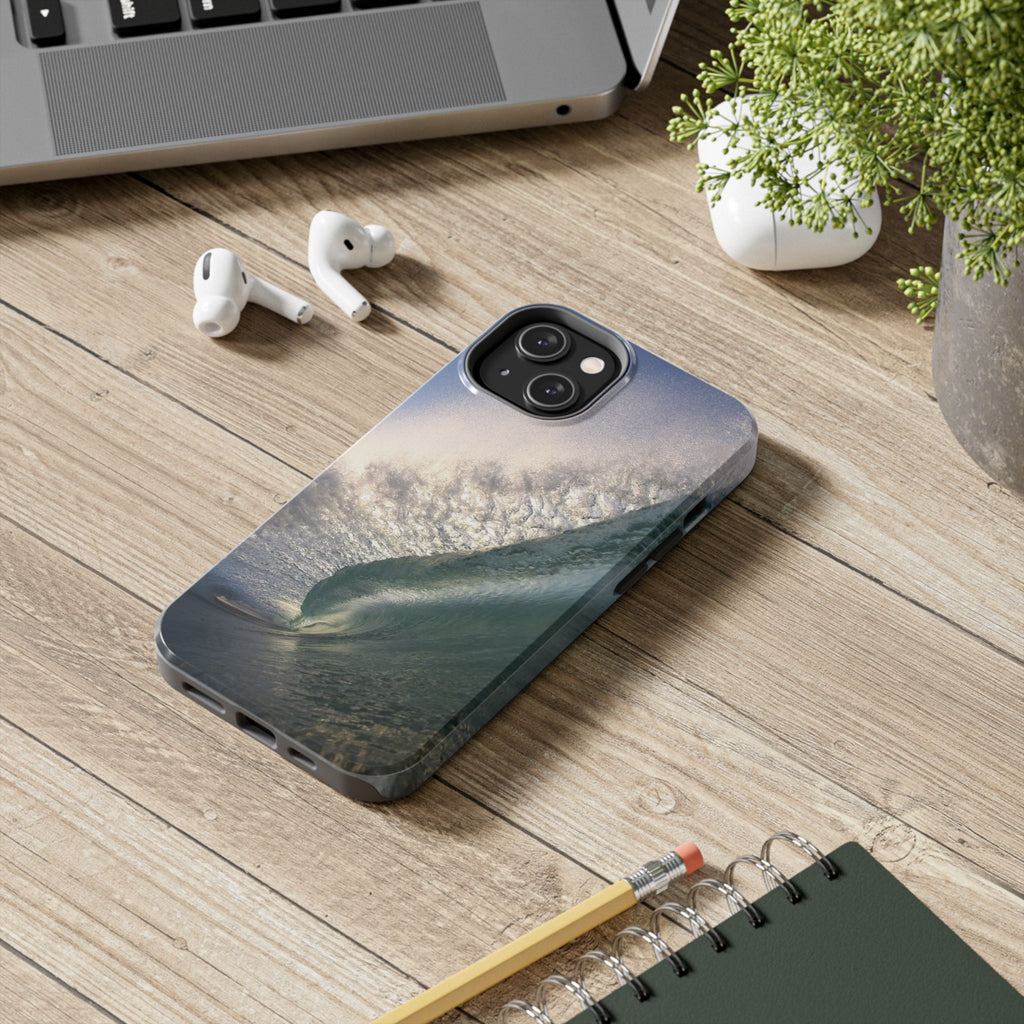 Blue Slope Tough Phone Case