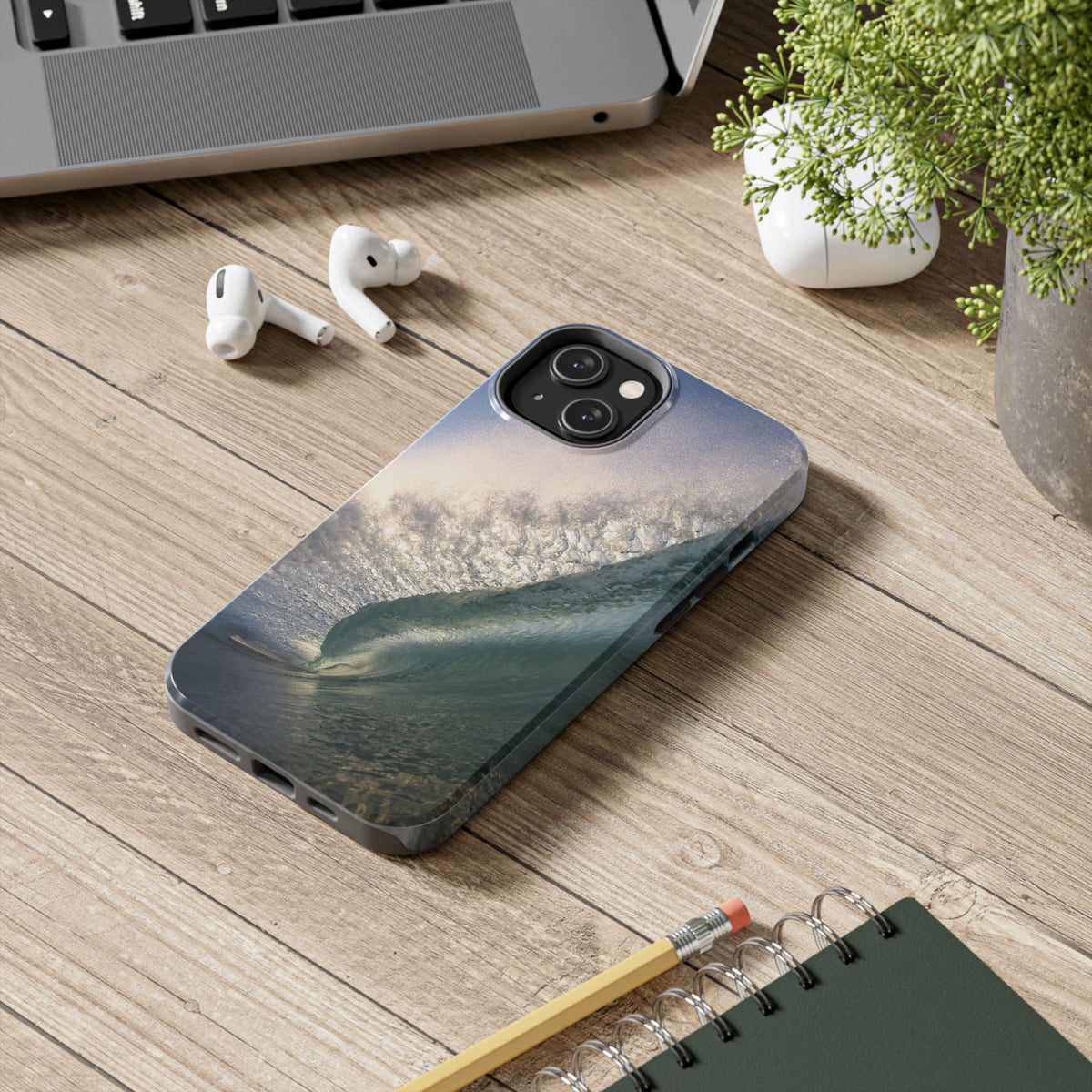 Blue Slope Tough Phone Case