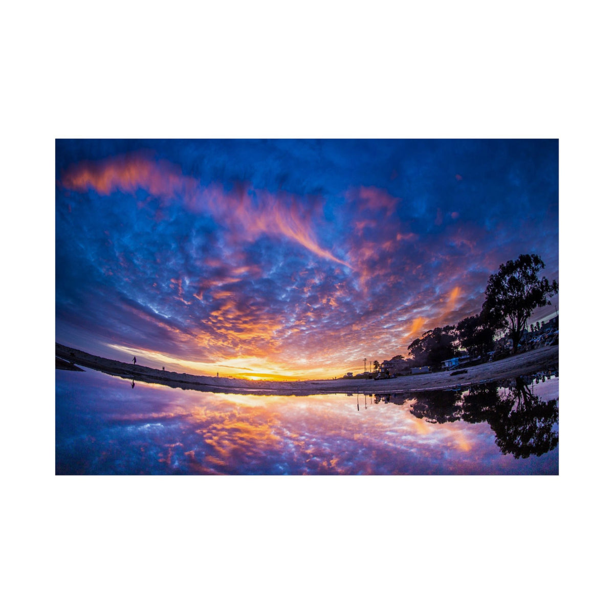 Sky Mirror Poster