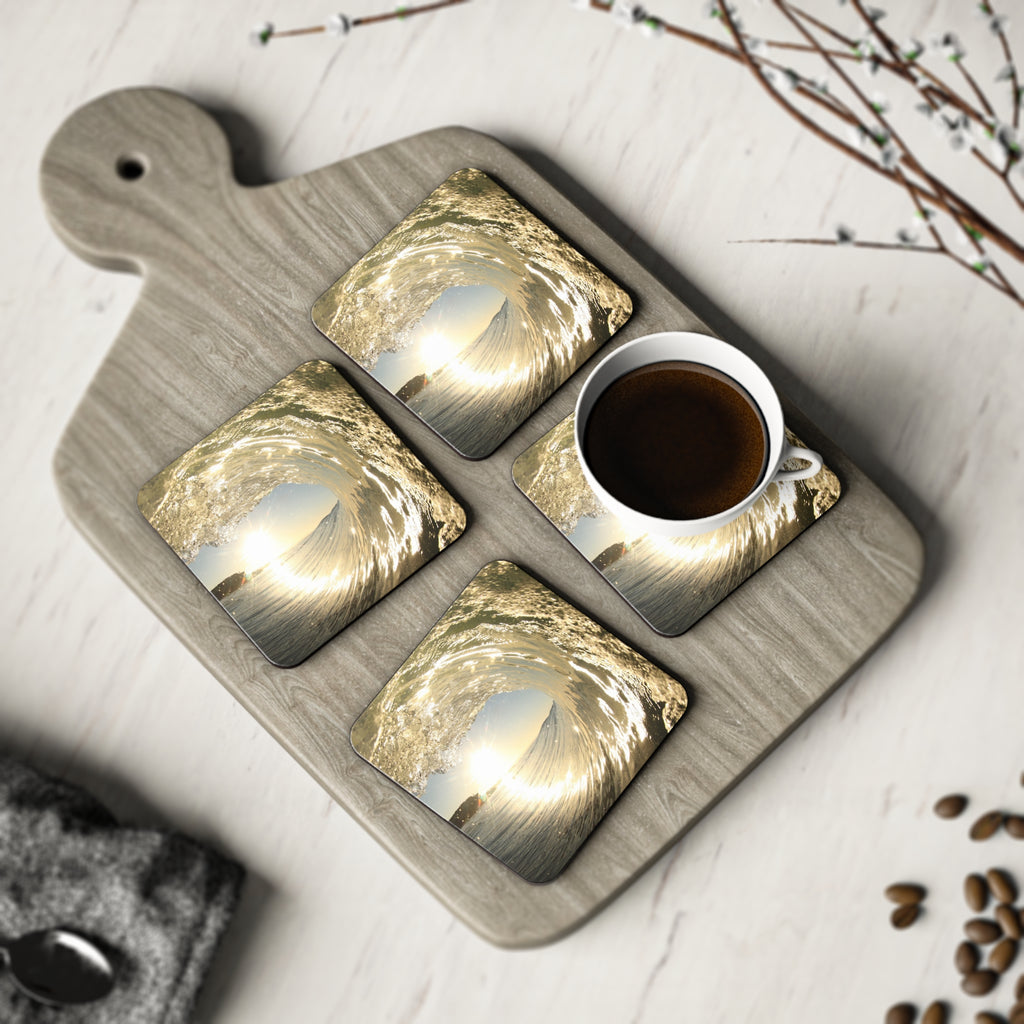 Golden Eye Coaster Set